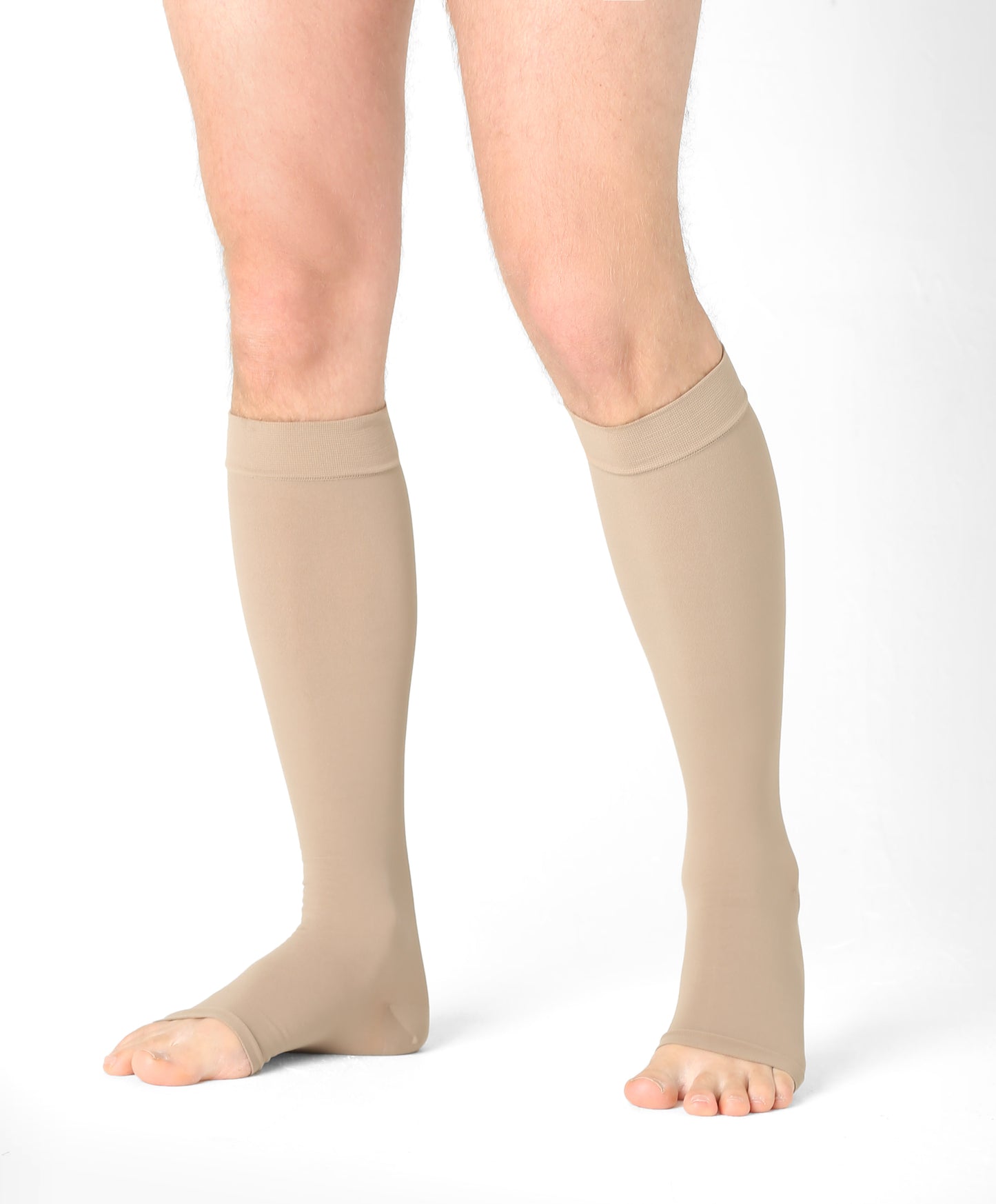 Lääkinnälliset kompressiosukat luokka 1 (18-21 mmHg), unisex, avoin kärki, SOFT