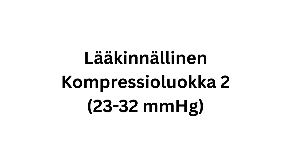 Milloin kompressioluokka 2 voi olla tarpeen?