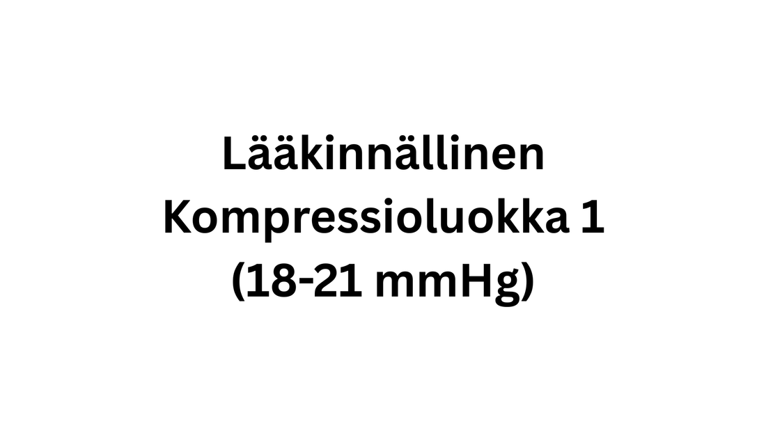 Mitä käyttäjän kannattaa tietää kompressioluokka 1 -sukista?