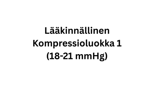 Mitä käyttäjän kannattaa tietää kompressioluokka 1 -sukista?