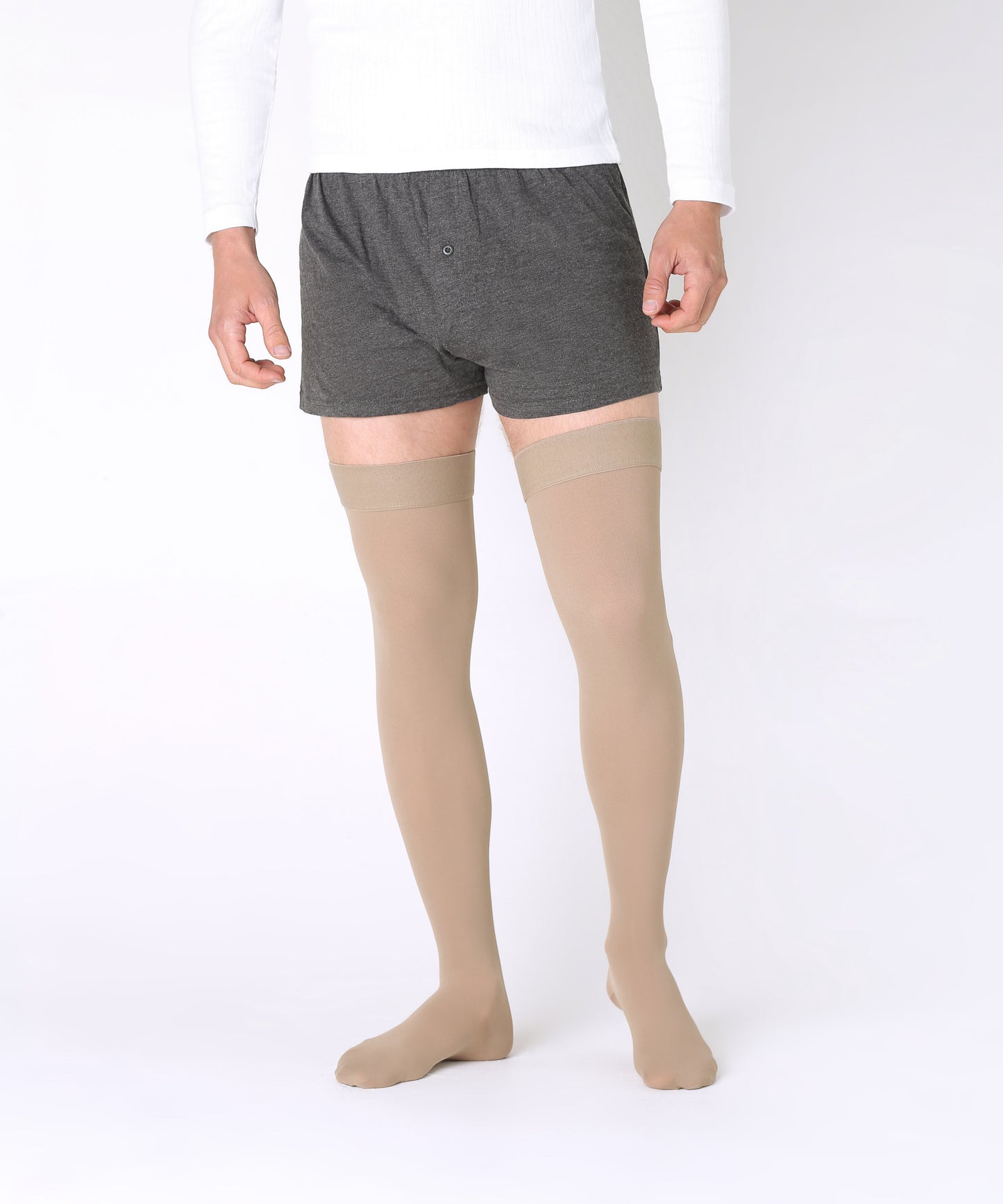 Lääkinnälliset reisipituiset kompressiosukat luokka 2 (23-32 mmHg), unisex, suljettu kärki, SOFT
