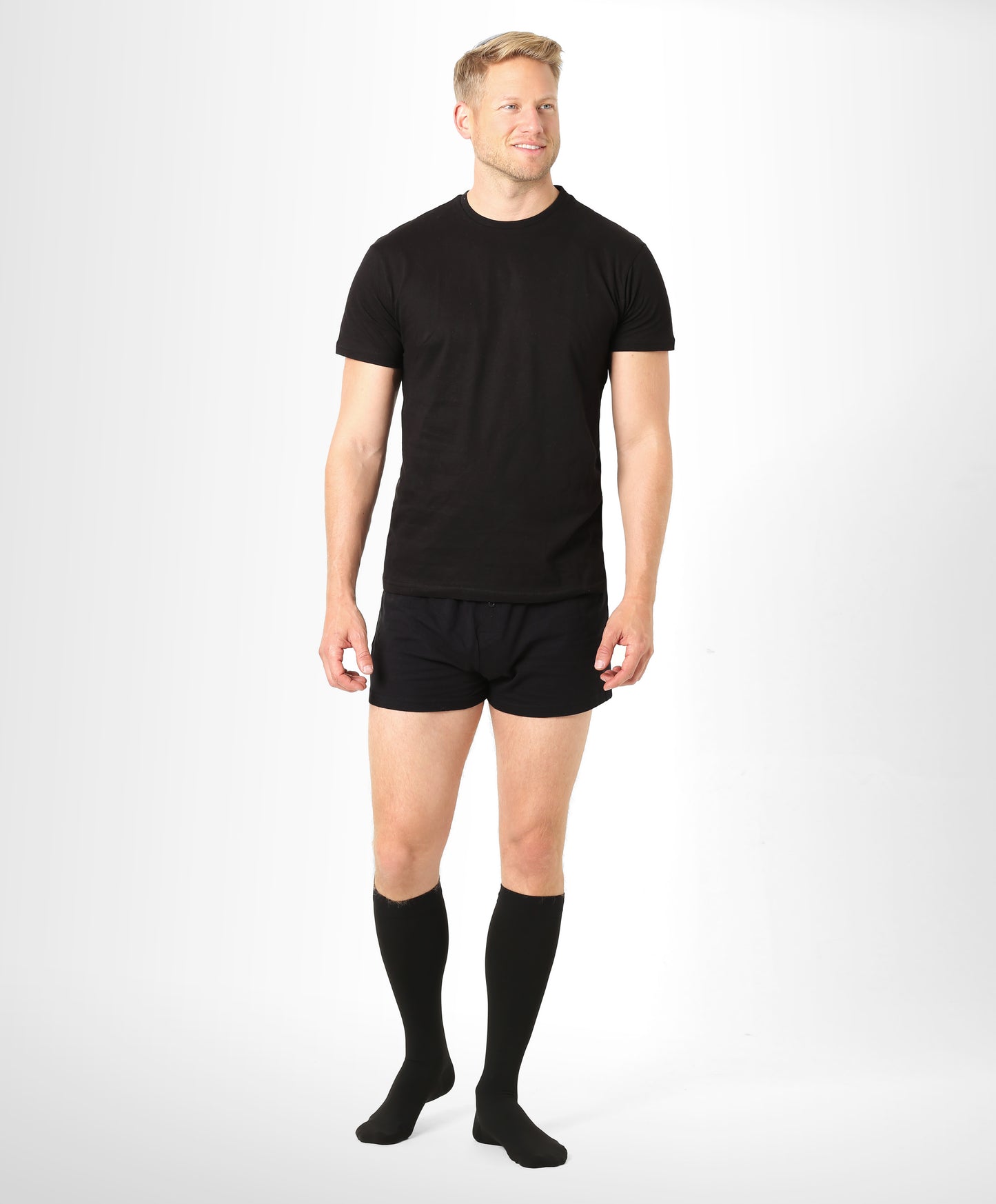 Lääkinnälliset kompressiosukat luokka 2 (23-32 mmHg), unisex, suljettu kärki, SOFT