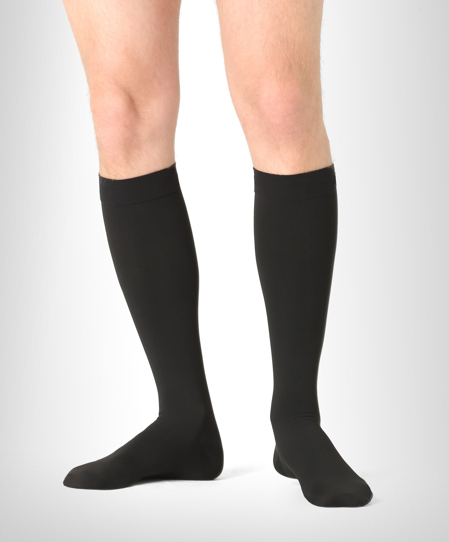 Lääkinnälliset kompressiosukat luokka 2 (23-32 mmHg), unisex, suljettu kärki, SOFT