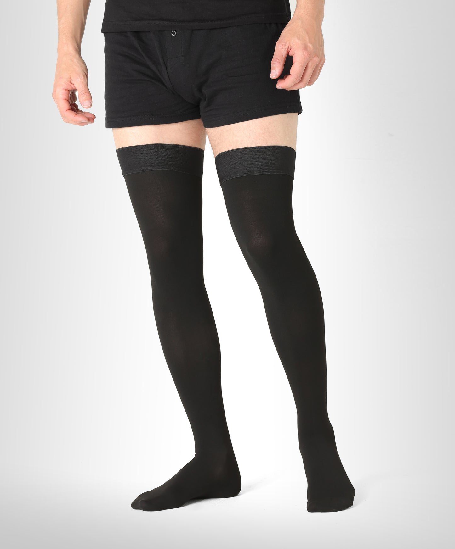 Lääkinnälliset reisipituiset kompressiosukat luokka 2 (23-32 mmHg), unisex, suljettu kärki, SOFT